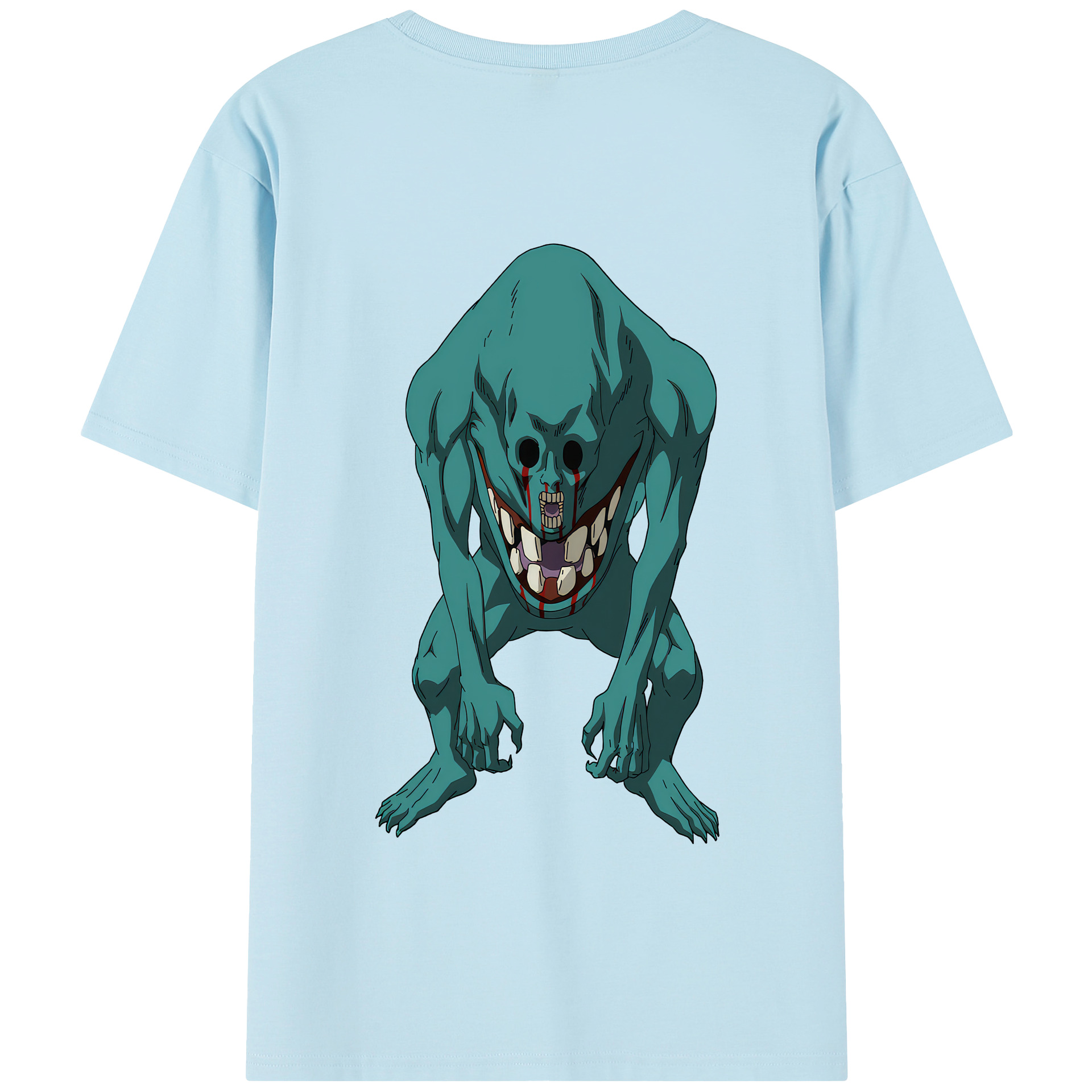 （画像用） 呪術廻戦 Jujutsu Kaisen 綿100％半袖Tシャツ（背面プリント）